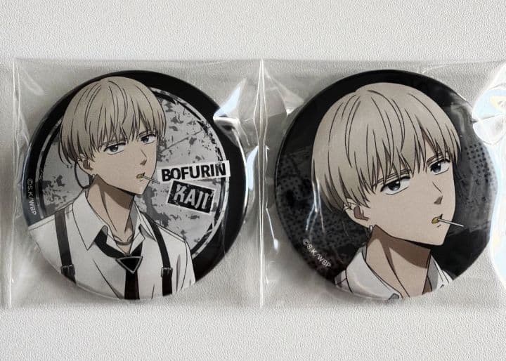 WIND BREAKER 梶蓮 ロックレザー 缶バッジ - メルカリ