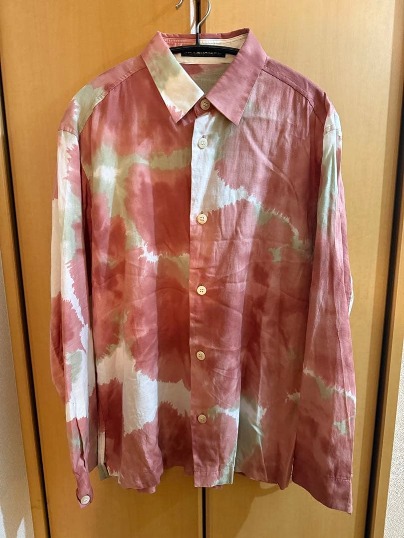 ISSEY MIYAKE MEN 総柄染めシャツ