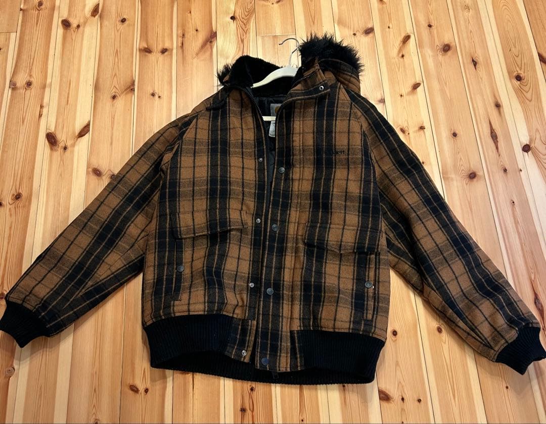 Carhartt チェック柄ジャケット XL