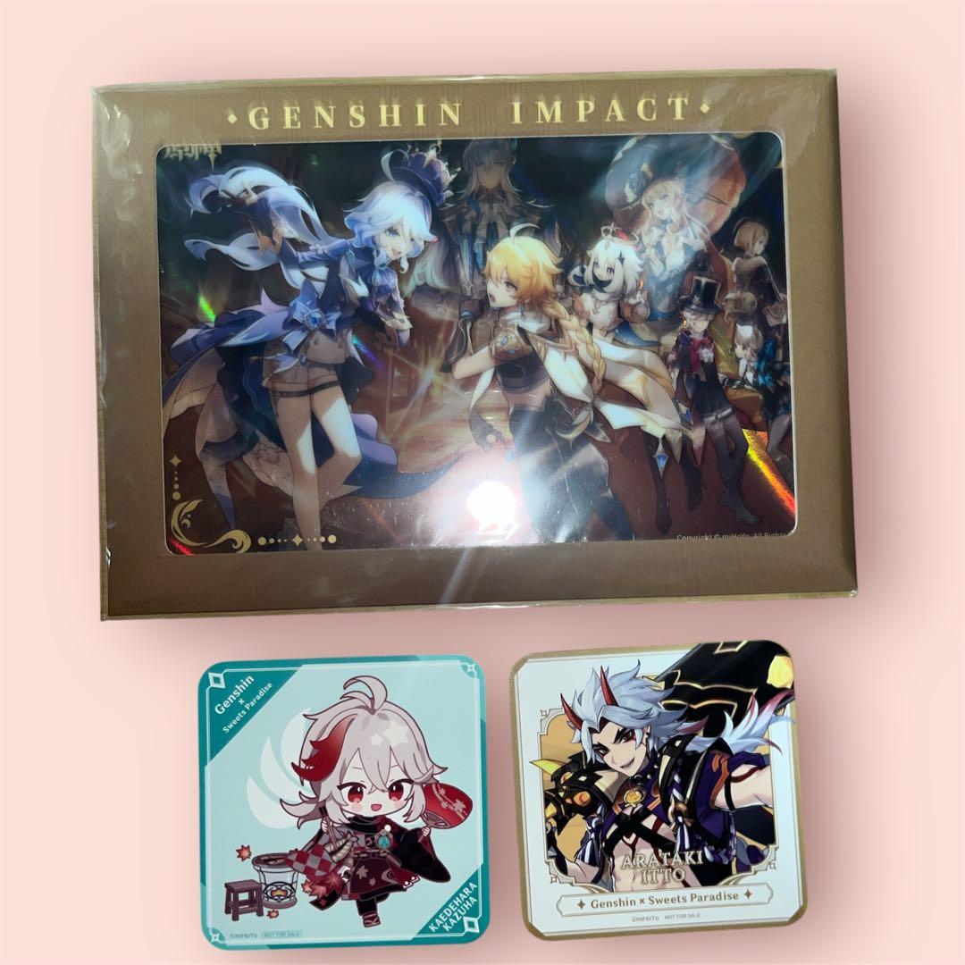 原神 フリーナ 色紙 アクリル色紙 フォンテーヌシリーズ コースター