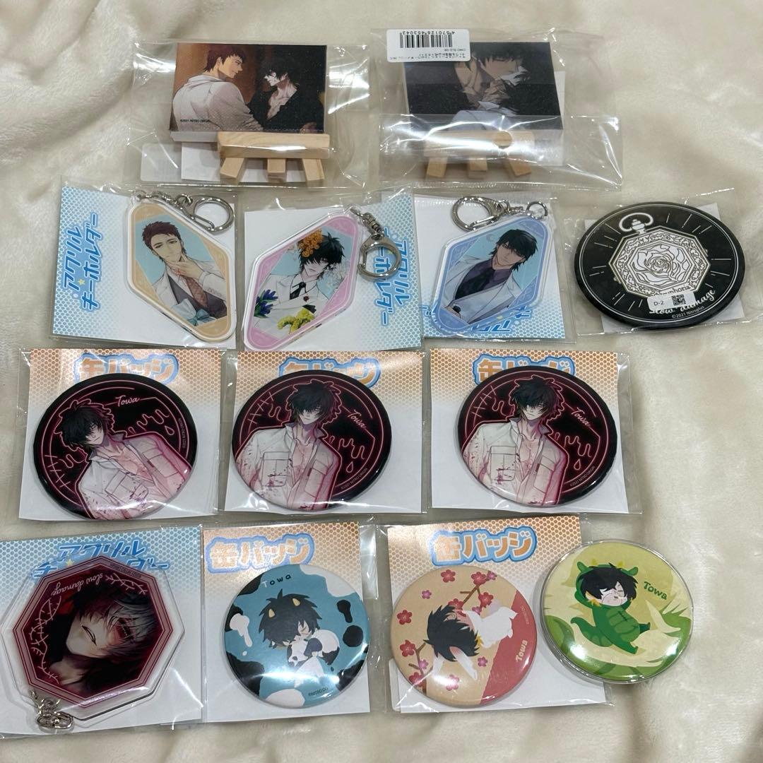 スロウダメージ　グッズ　トワ　缶バッジ