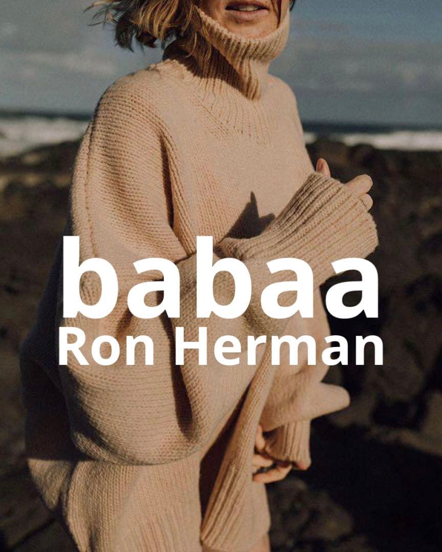 ロンハーマンbabaa タートルネック　オーバーサイズ　ニット 楽天市場】【2025AW】ベーシックタートルネックニットプルオーバー