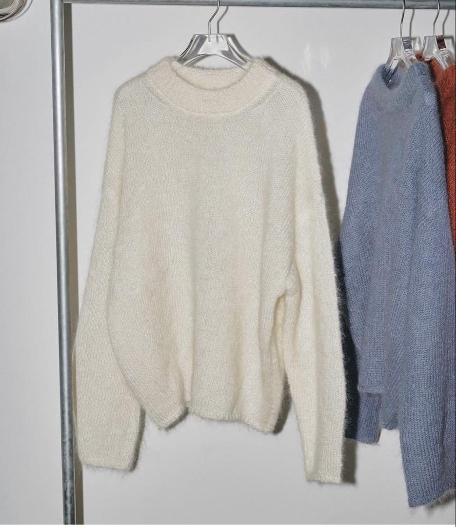 美品！TODAYFUL トゥデイフル キッドモヘアニット