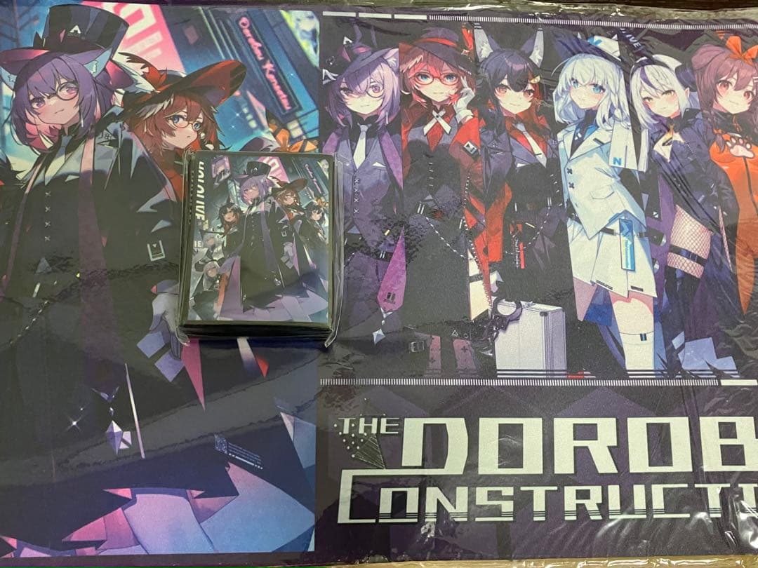 混沌の女神様　ホロライブ　スリーブ　プレイマット　泥棒建設