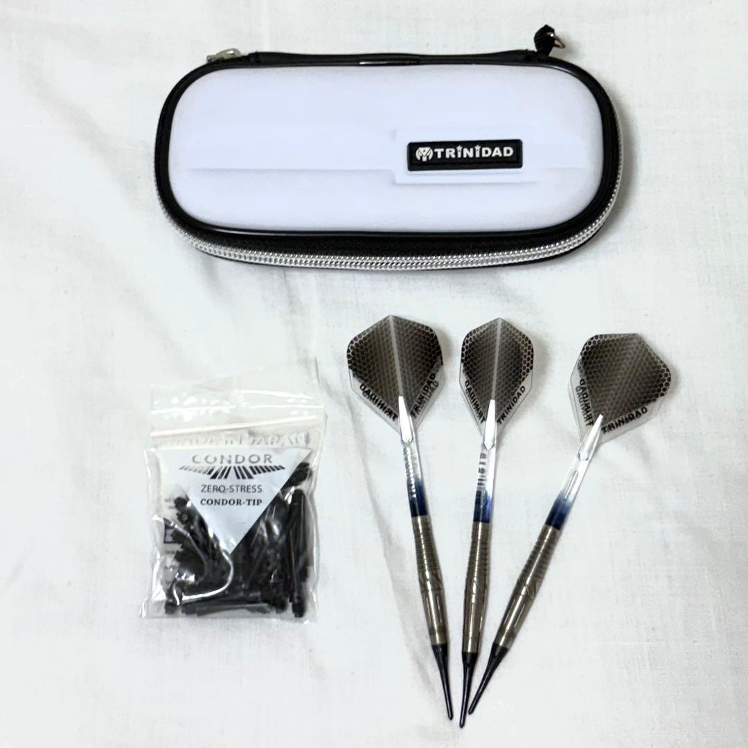 TRiNiDAD ダーツ ポーチ セット まとめ売り TRiNiDAD トリニダード ダーツケース TOY トイ レッド RED | ダーツ