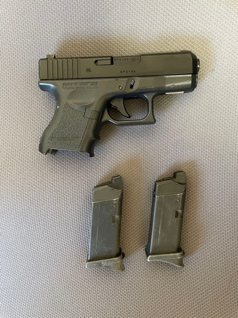 東京マルイ GLOCK26 GBB ガスブローバック 本体＋マガジン2つ グロック26 - ガスブローバック | 東京マルイ エアソフトガン情報サイト