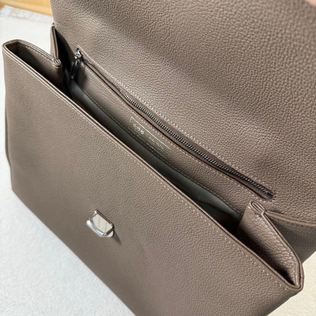 未使用品 OHBA 大峡製鞄 レイロウ32 ソフトビジネス ハンドバッグ