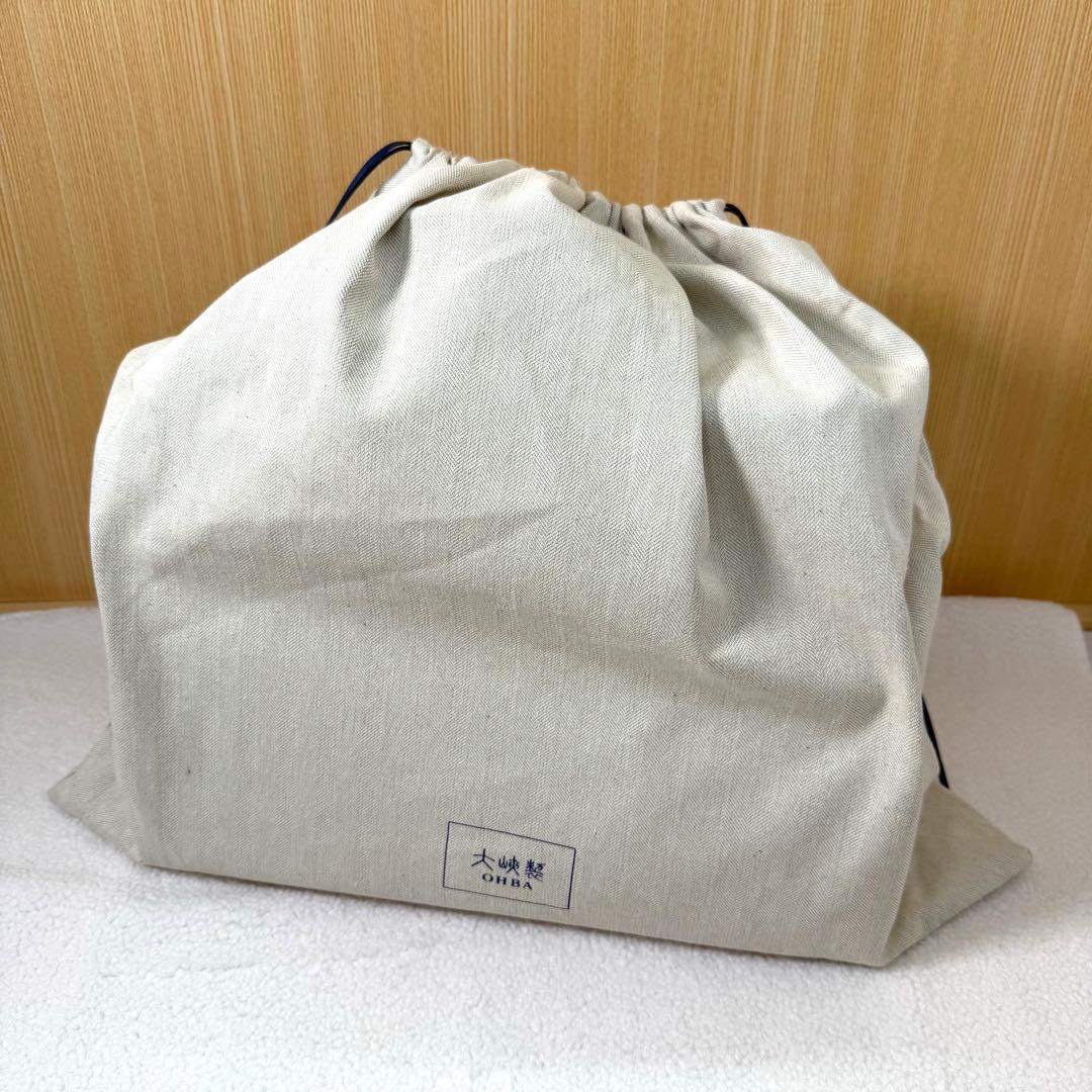 未使用品 OHBA 大峡製鞄 レイロウ32 ソフトビジネス ハンドバッグ