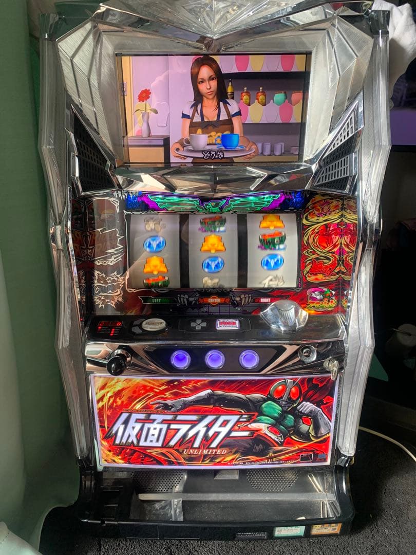 パチスロ仮面ライダーアンリミテッド　家庭用改造済不要機付無段階ボリューム付