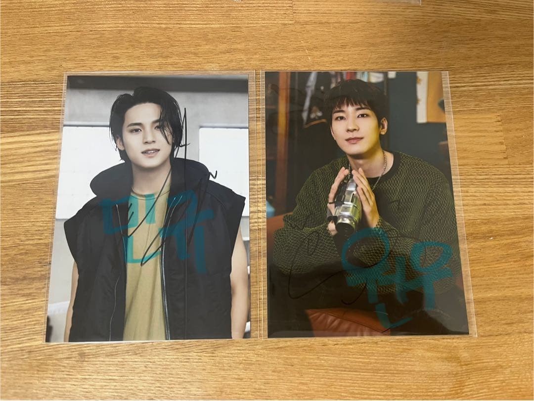 ウォヌ ミンギュ サイン入り 生写真