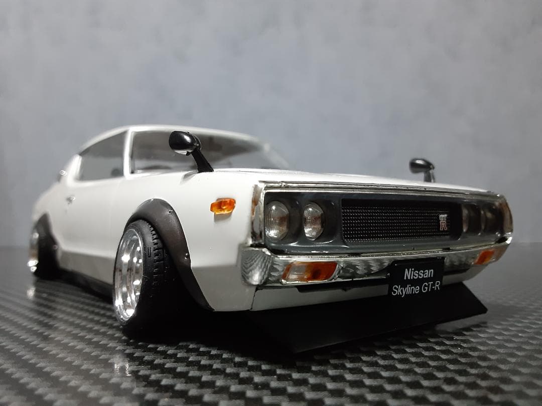 Hachette 1/24 日産 ケンメリ GT-R カスタム改 ワタナベ金