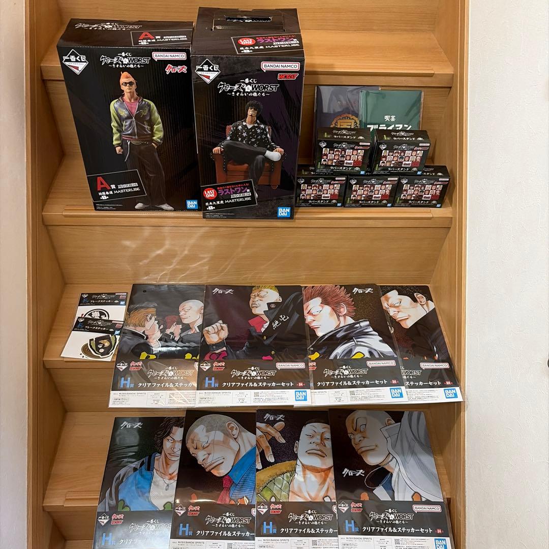 一番くじ クローズ＆WORST ～さすらいの鴉たち〜 A賞 ラストワン賞 他