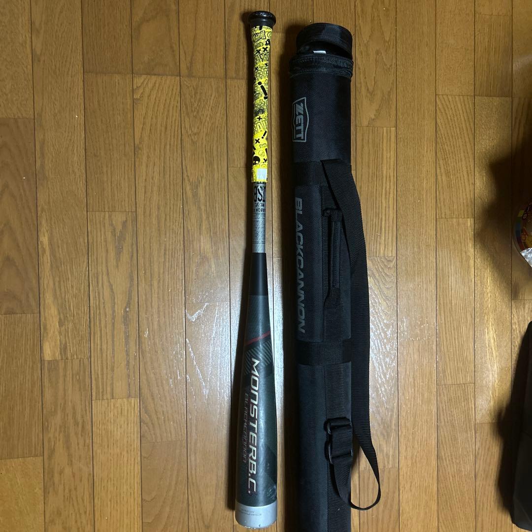 モンスターブラックキャノン MONSTER B.C 83cm 720g ゼット（ZETT） 軟式FRP製バット MONSTER BLACKCANNON モンスター