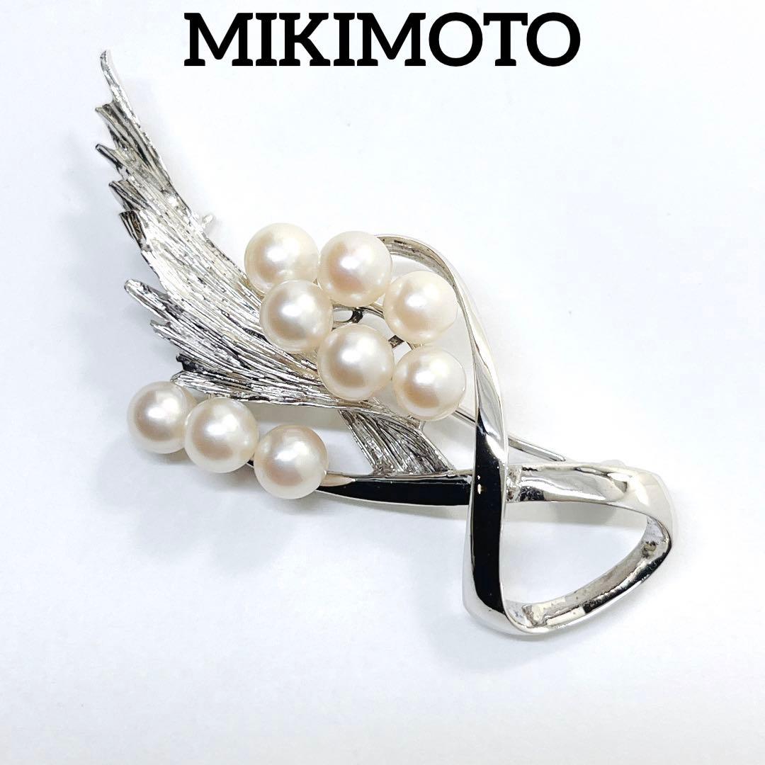 極美品✨MIKIMOTO ミキモト パール ブローチ コサージュ - メルカリ