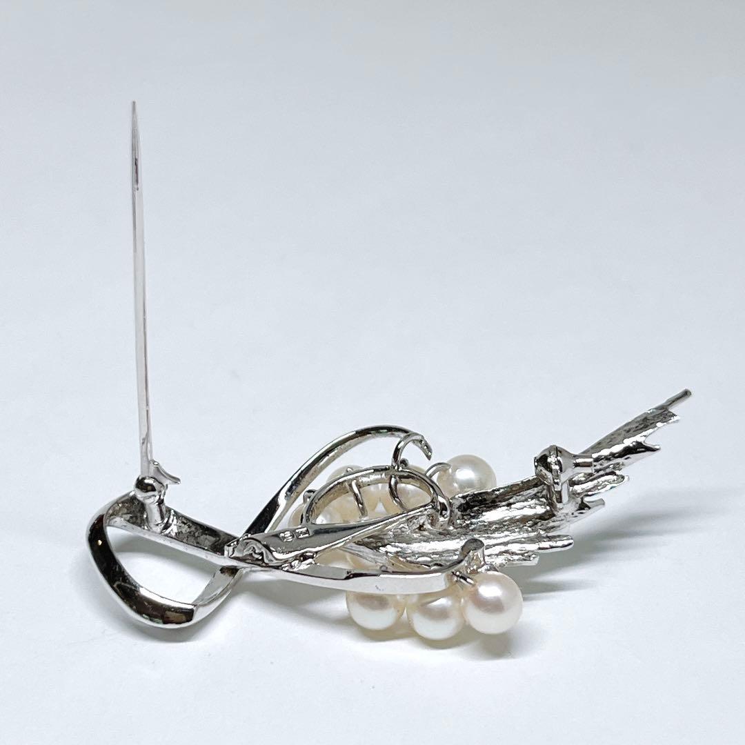 極美品✨MIKIMOTO ミキモト パール ブローチ コサージュ - メルカリ