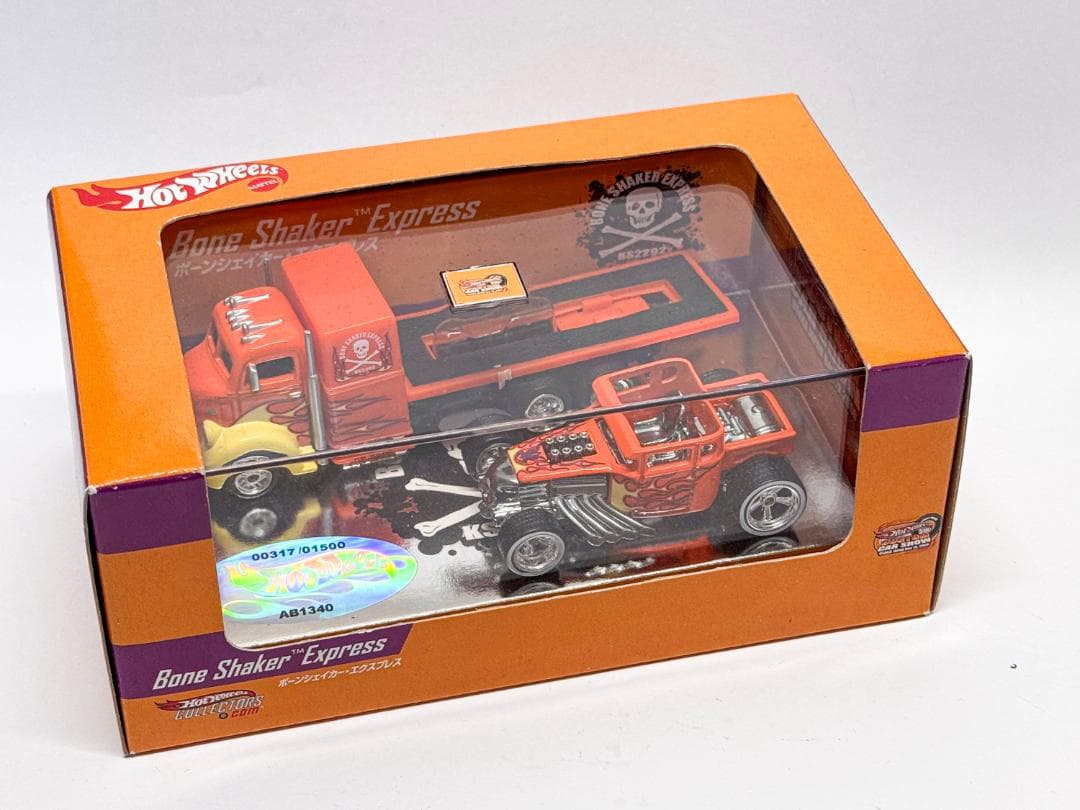 ホットウィール★ BONE SHAKER EXPRESS★日本カスタムカーショー Hot Wheels 2006 Japan Convention ~ Bone Shaker Express xxxx/1500