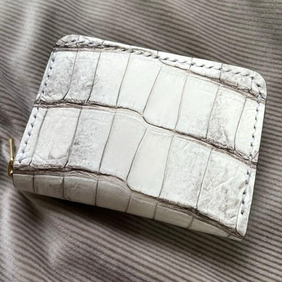 激ヤバ！新年特別！新品　ヒマラヤクロコダイル　ポロサス　ケース　手縫い