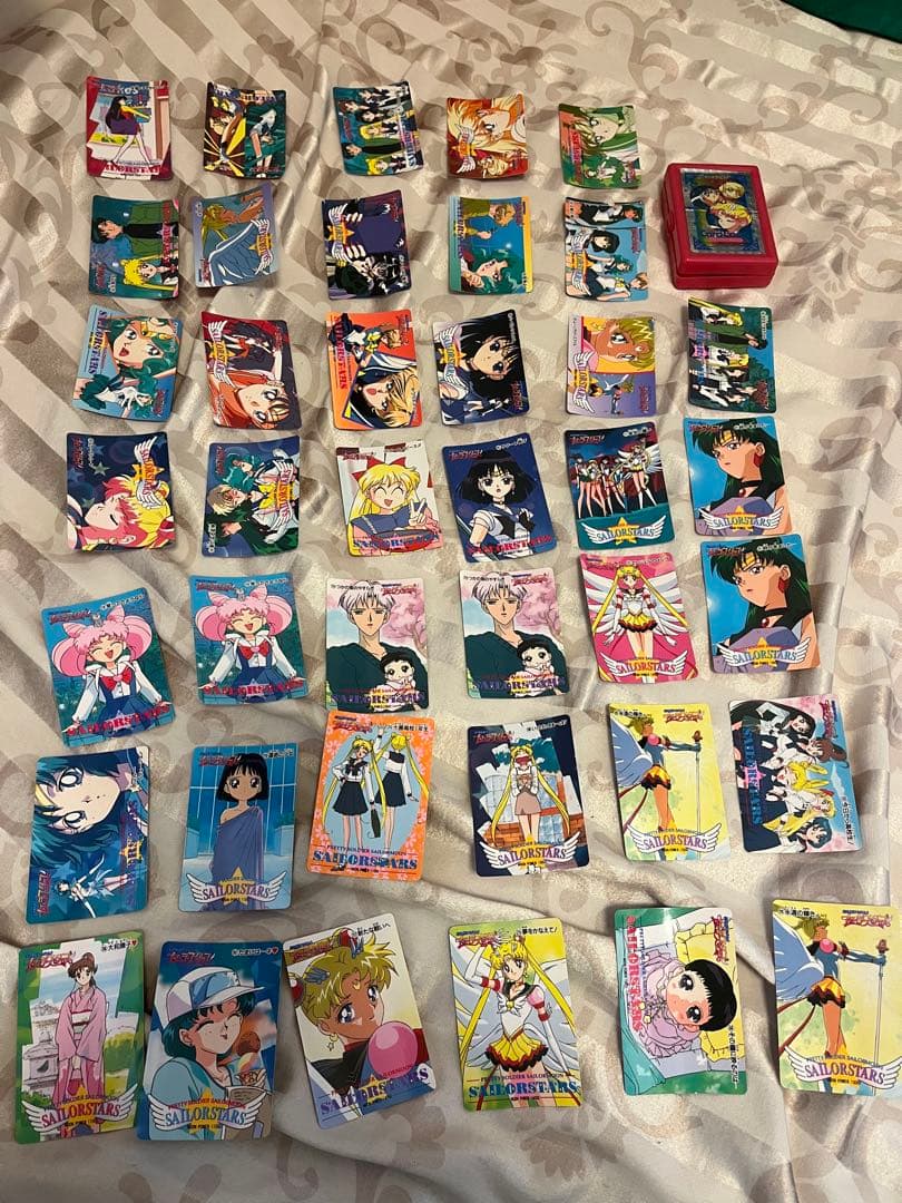 【ケース付き】セーラームーンカード40枚