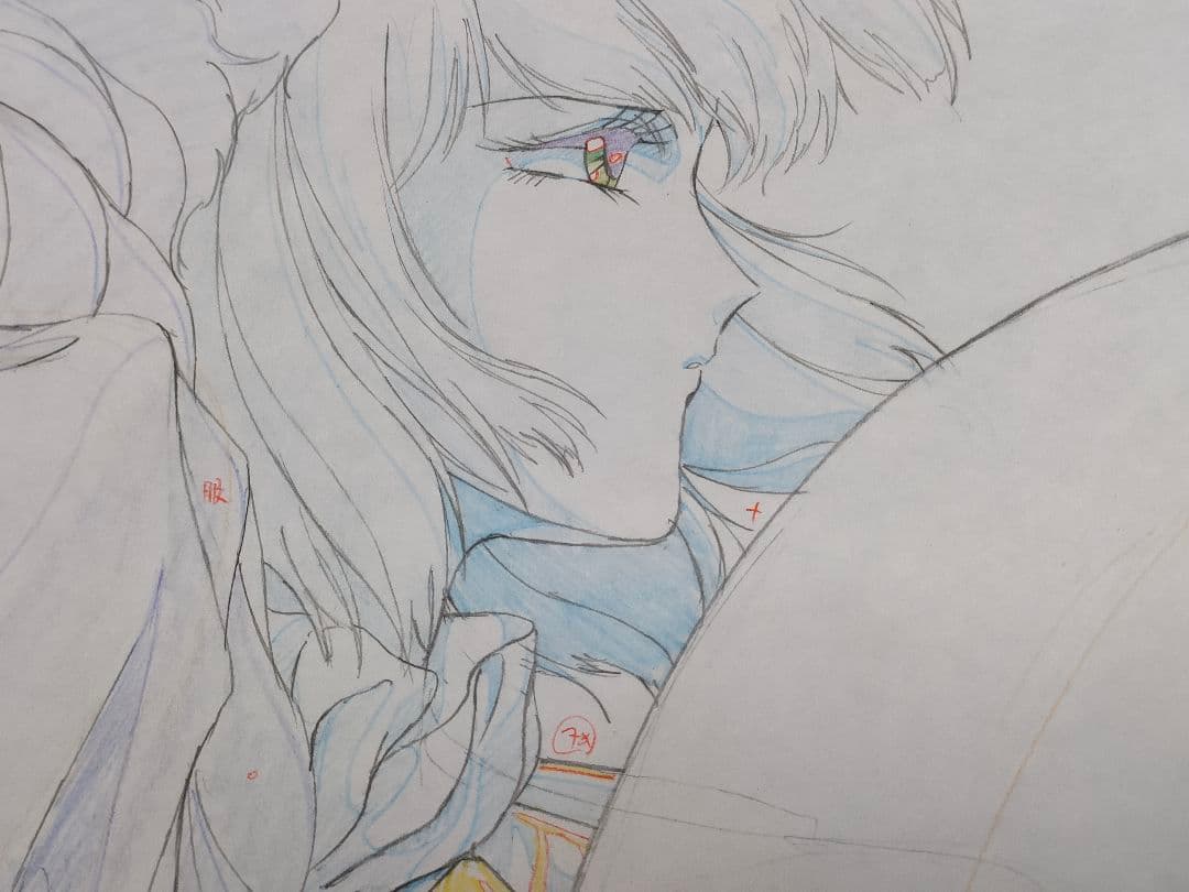 短時間大幅値下　ファイブスター物語　ラキシス　直筆　原画　永野護　セル画　アニメ