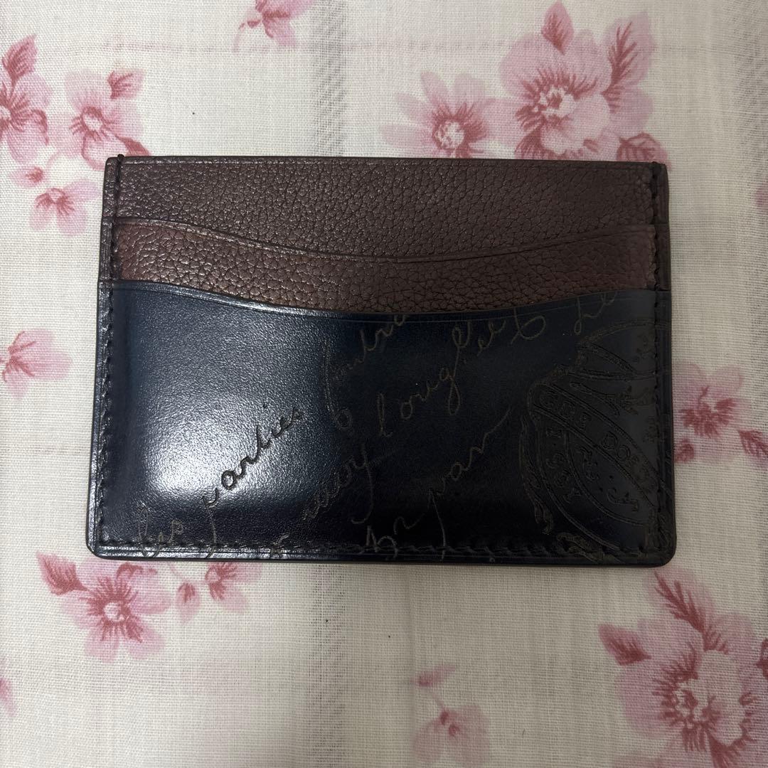 極美品! ロゴベルルッティカードケース - メルカリ