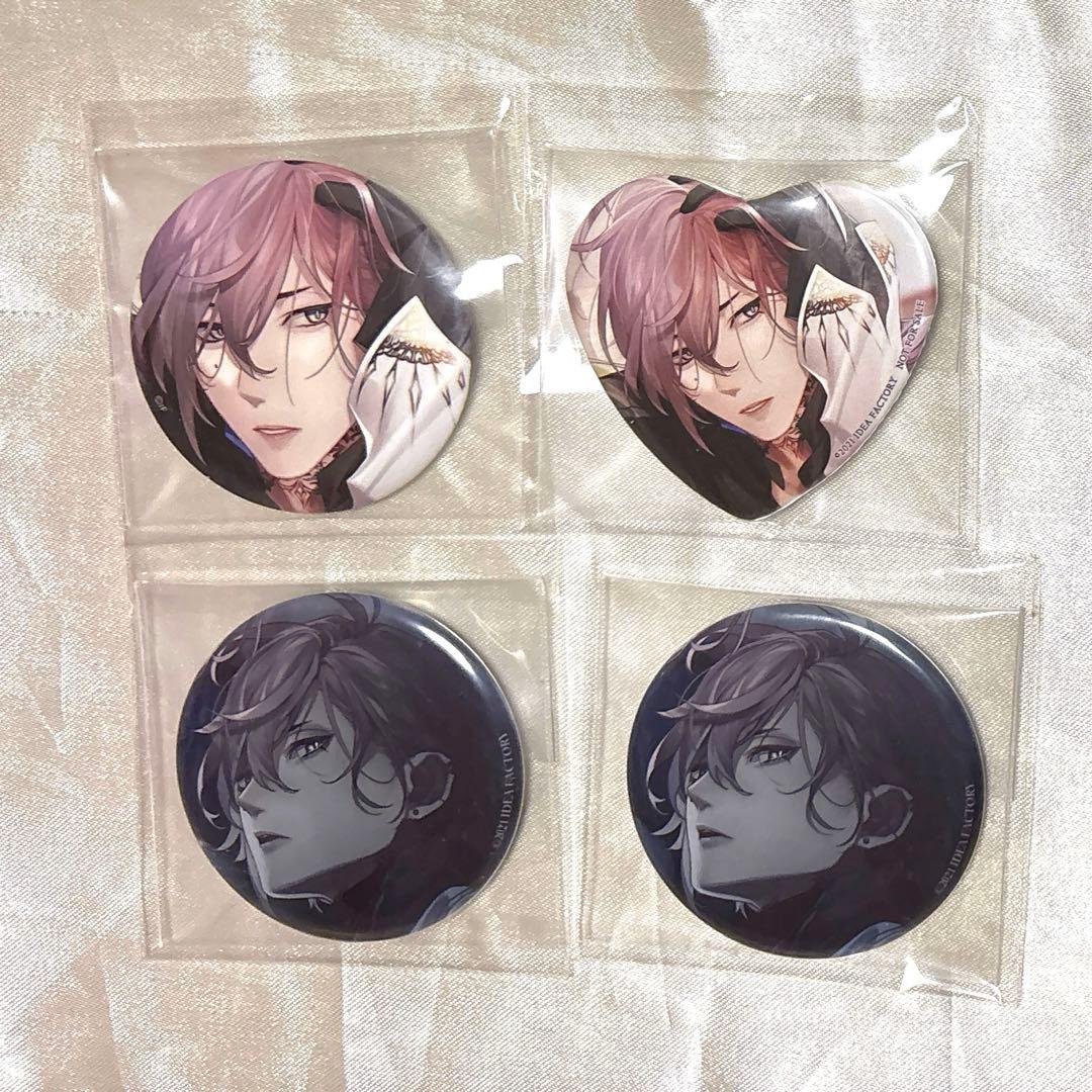 オトメイト 終遠のヴィルシュ 終ヴィル シアン 缶バッジ アニメガ