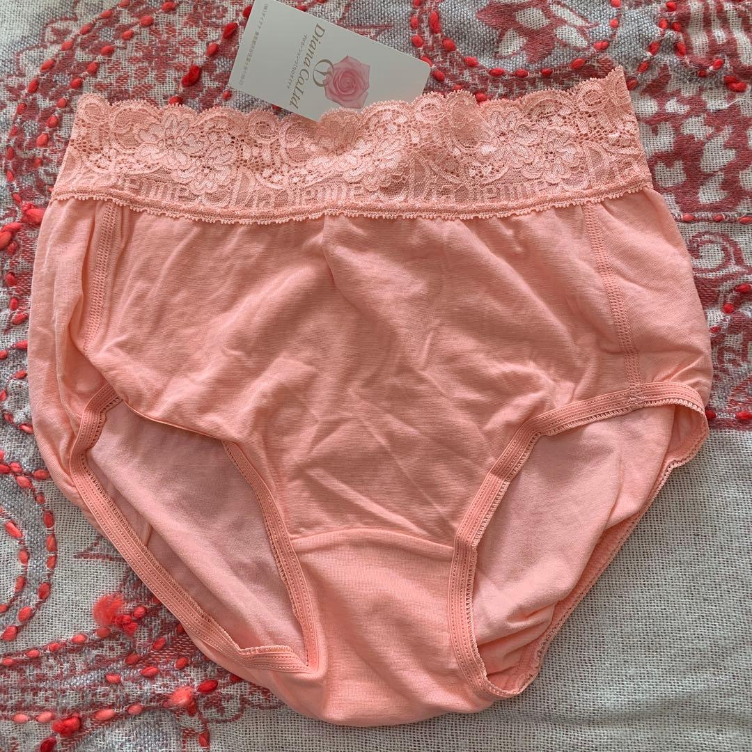 ダイアナ レース付きピンクショーツ ELサイズ 23667 - メルカリ