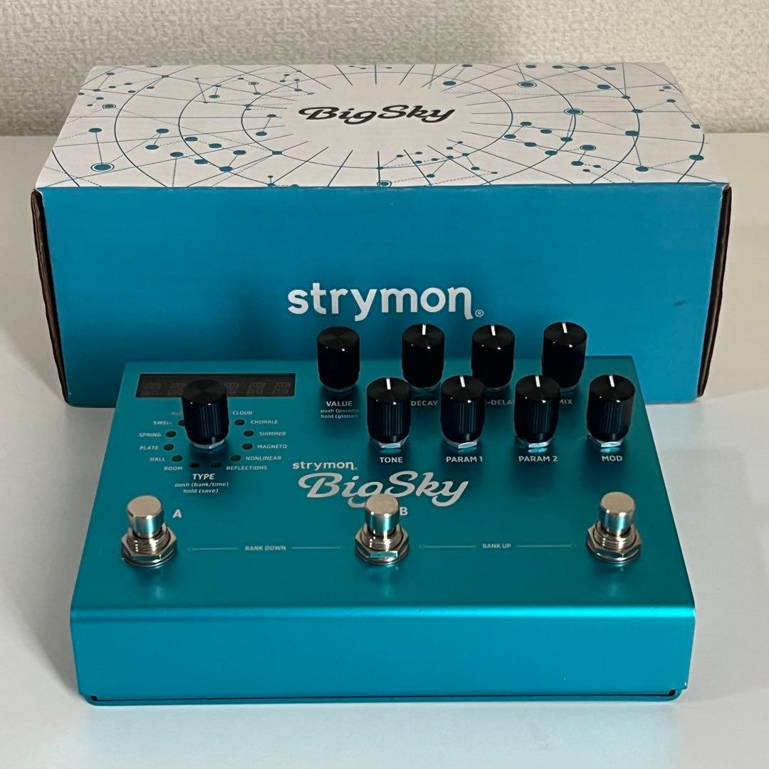 【美品】strymon BigSky 完動品 使用回数少なめ Amazon.com: Strymon BigSky Multi Reverb Guitar Effects Pedal with