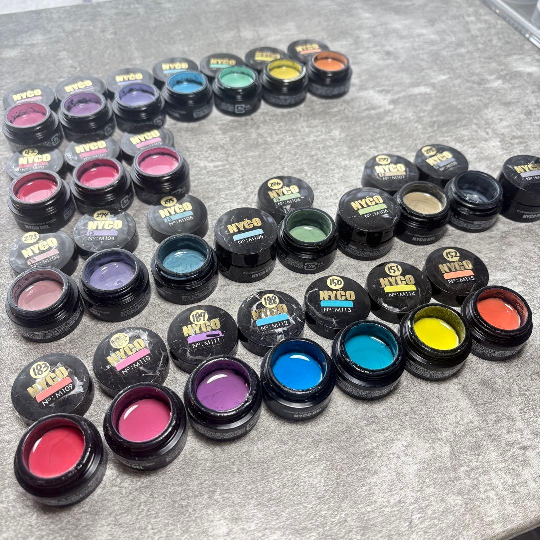 ニコジェル NYCOJEL 26点セット まとめ カラー パステル ダスティ