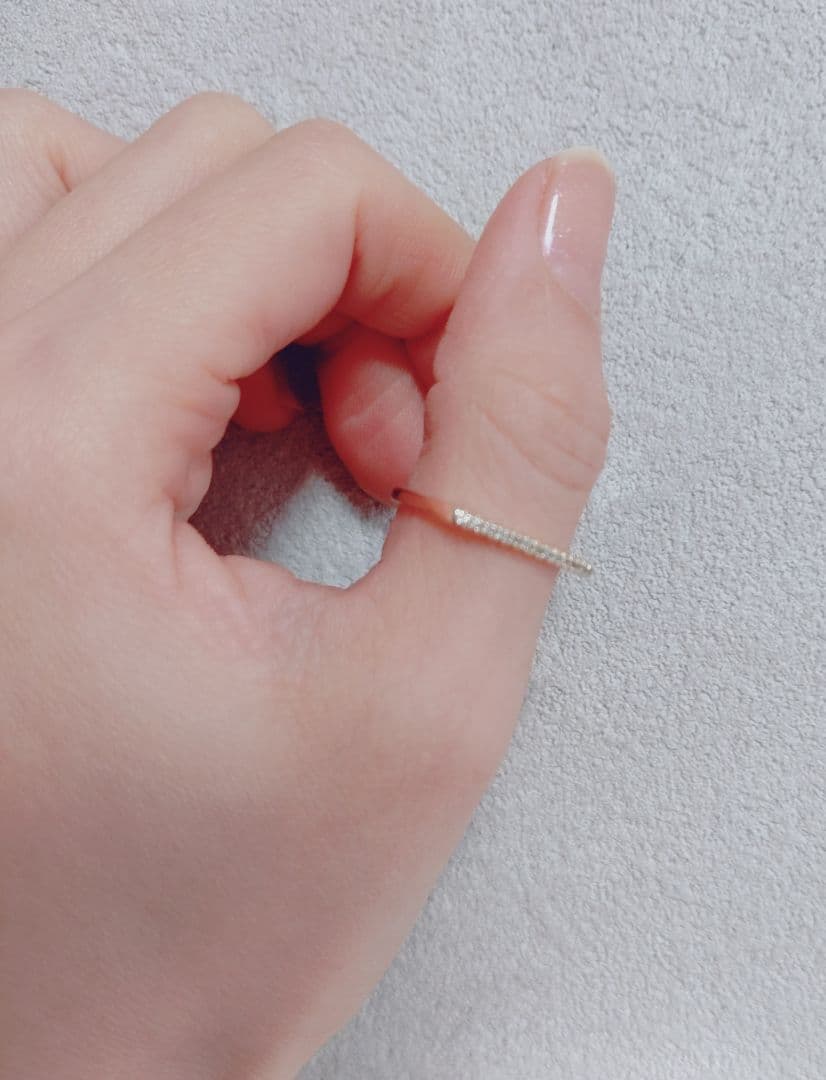 ヒロタカGOSSAMER U シェープ ダイヤモンド リング - メルカリ