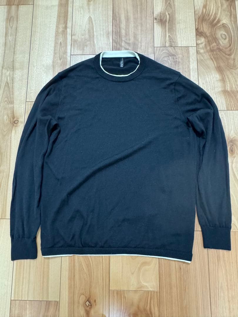 30/70 トレンタセッタンタ クルーネックニット