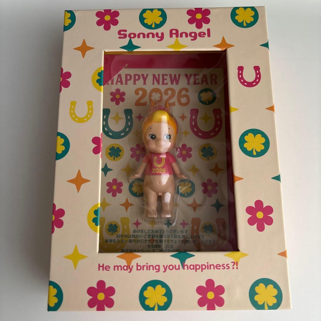 【未開封】Sonny Angel 2026 干支 午 年賀状 フィギュア 非売品
