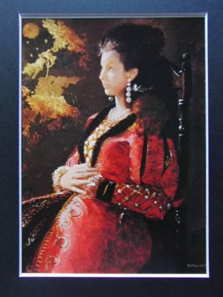 宮永　岳彦、VERTUGADE 蘇、希少画集画、新品額装付