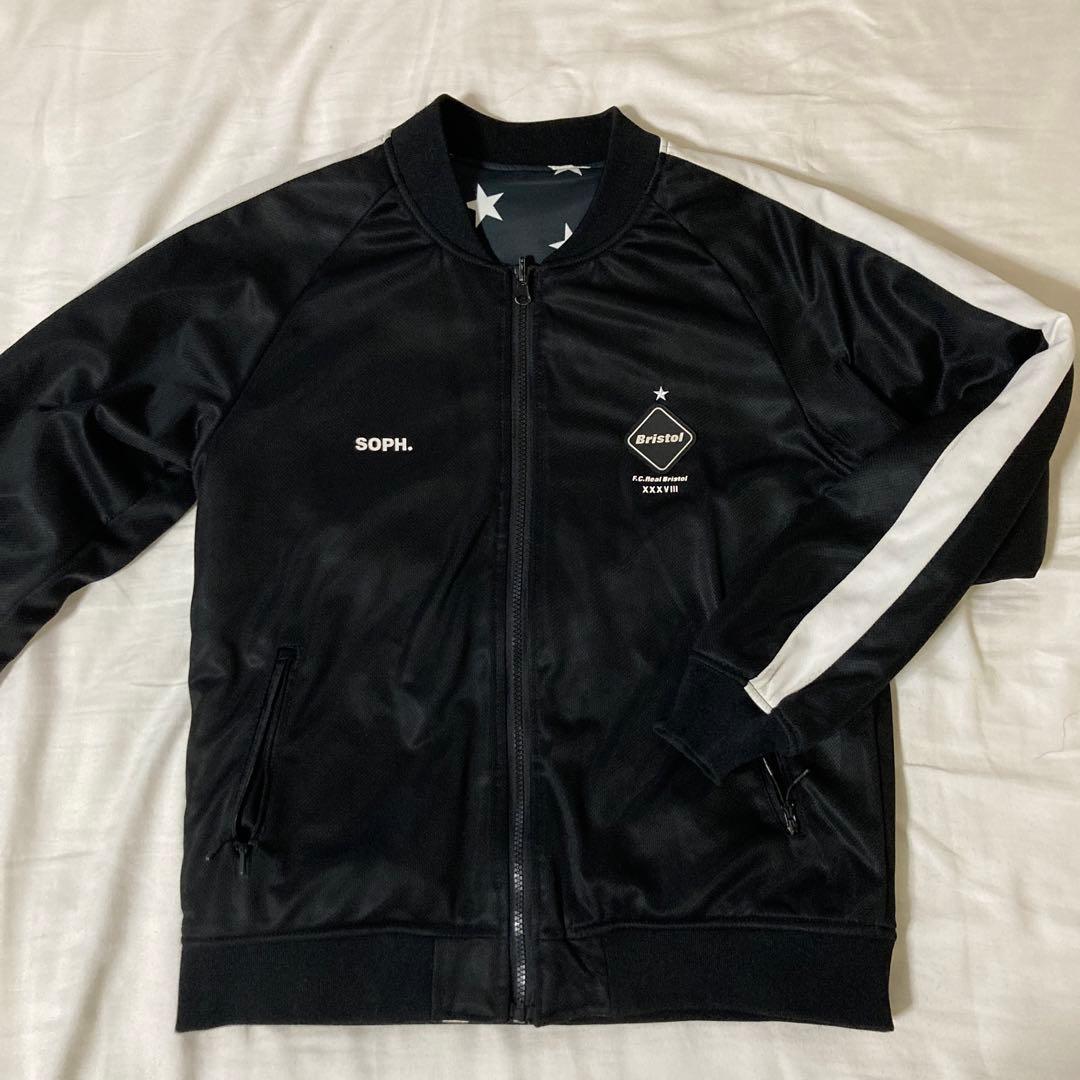 F.C.Real Bristol MA-1 リバーシブル 黒白L