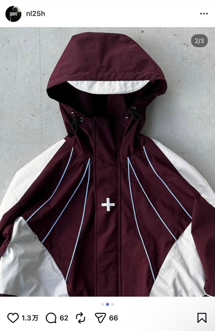 nl25h+ Night Lab Shell Jacket シェルジャケット　M