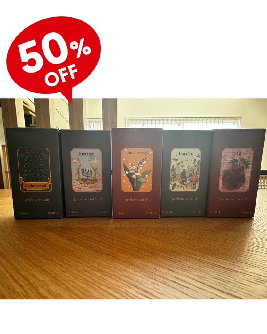 HEBRON PROJECT 香水 50ml 5個セット【お得商品】