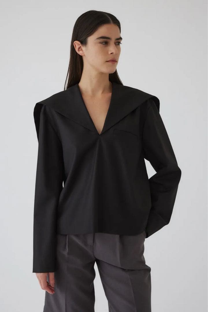 トップス RIM.ARK Sailor collar JK like tops