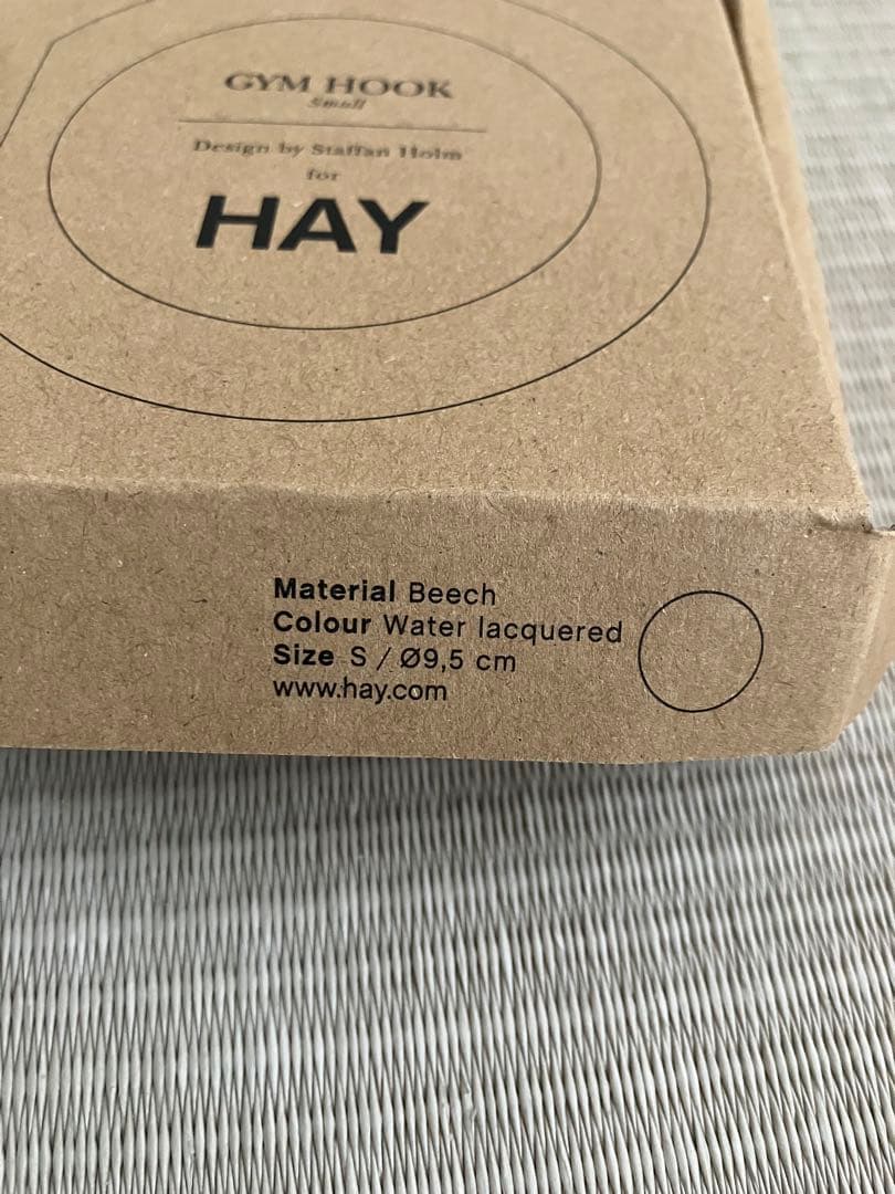 HAY GYM HOOK Sサイズ ウォールフック ヘイ