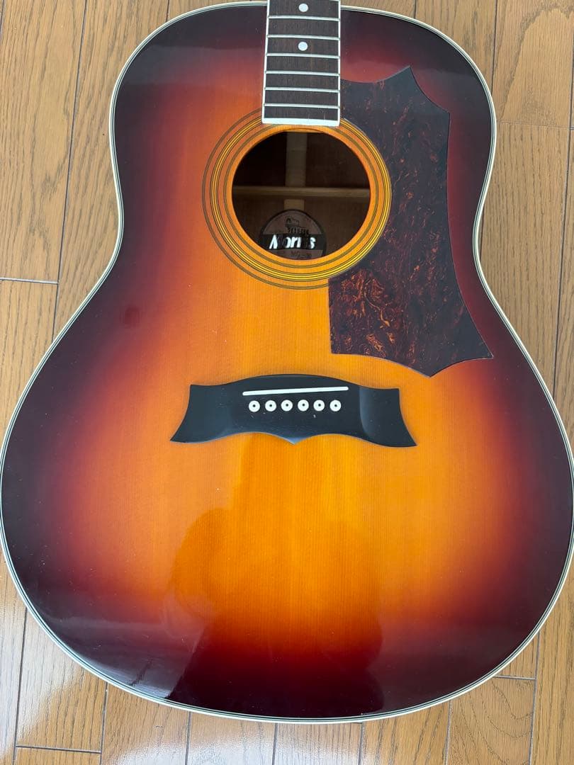 h*p様 希少 縦ロゴMorris MG-30 アコギ 90'sヴィンテージ h*p