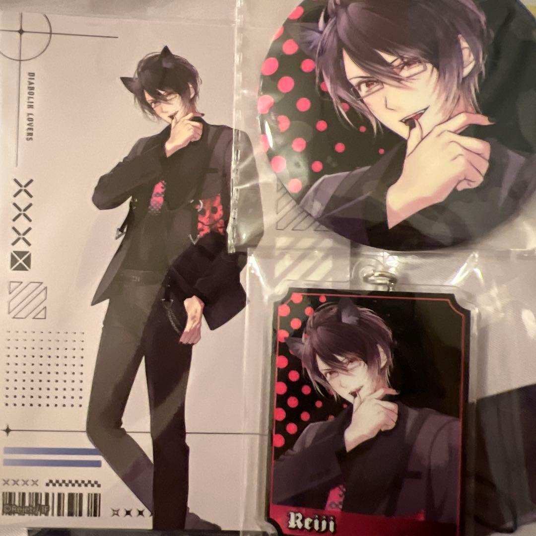 DIABOLIKLOVERS ディアラバ レイジ 缶バッジ アクキー ブロマイド