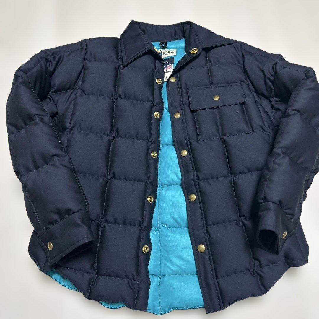 Crescent Down Works × SHIPS ダウンジャケット S