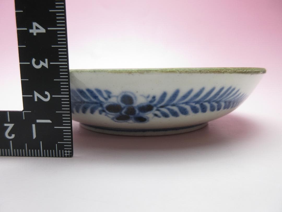 時代 角福 金彩 風景紋 小皿 18客 TN 101 70816