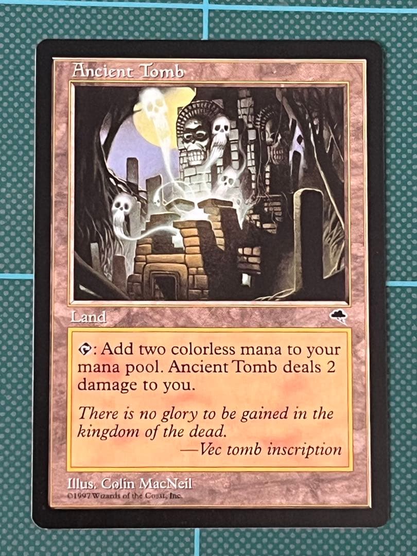 MTG 古えの墳墓/Ancient Tomb　TMP 英語版