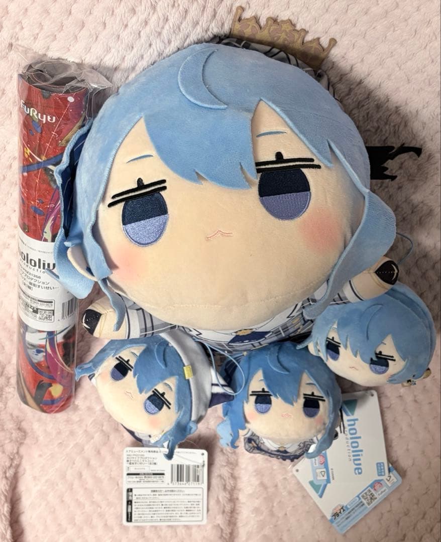 ホロライブ 星街すいせい 寝そべりBIG & ミニマスコット マウスパッド