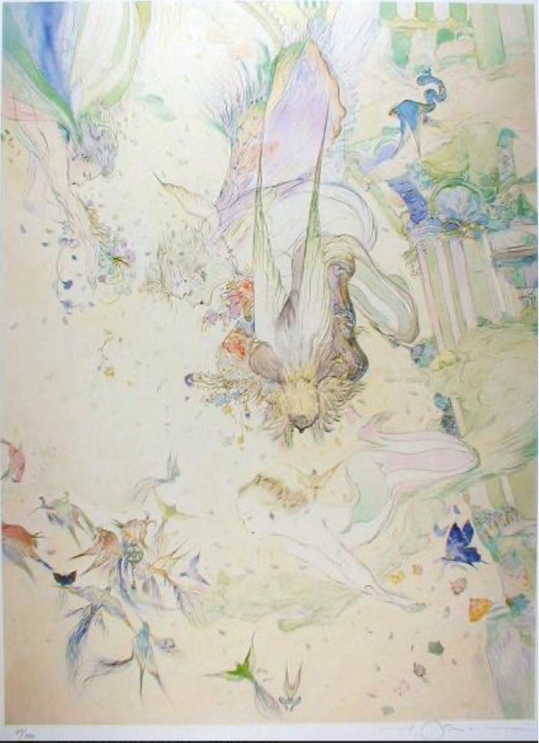 天野喜孝　アートポスター　「騎神きたりぬ」　「黎明」　「春の宴」