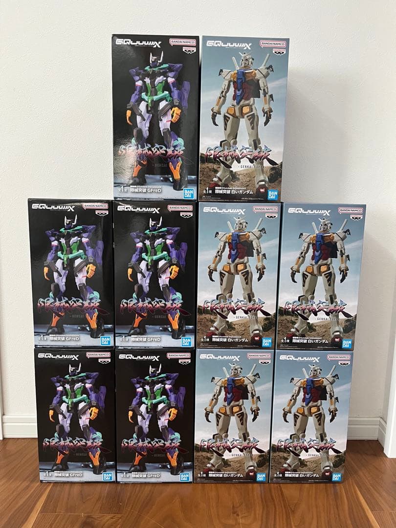 限界突破　ジークアクス　白いガンダム　ジフレド　フィギュアセット　① 機動戦士ガンダム ジークアクス 限界突破白いガンダム GUNDAM