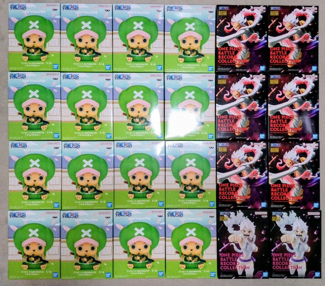 ワンピース　フィギュア　チョパえもん　ルフィ　ギア５　ボニー　計２４個