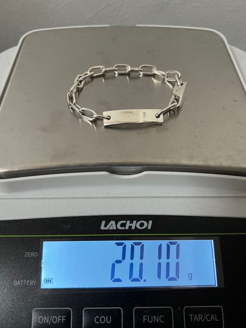 グッチ GUCCI IDプレート オーバルチェーン ブレスレット SV925 - メルカリ