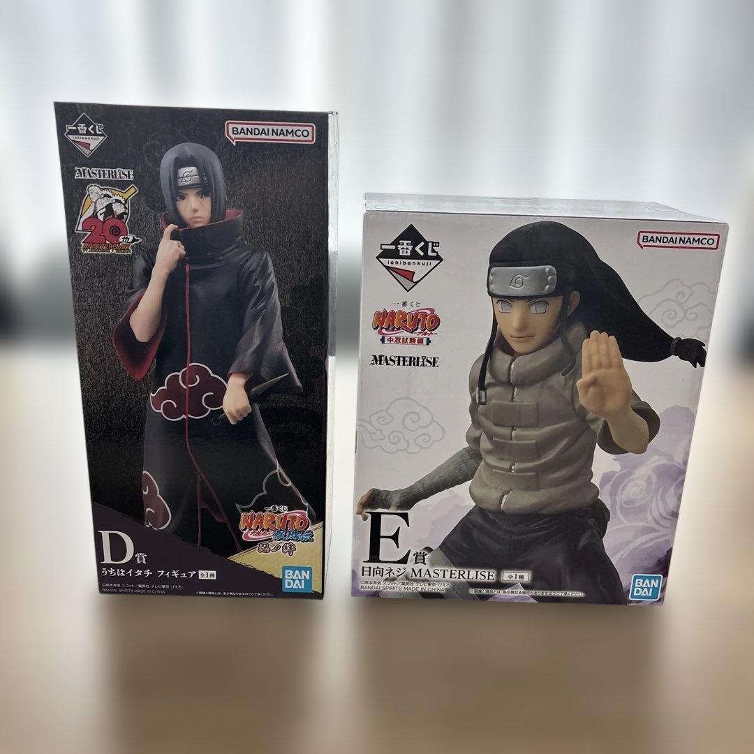 1番くじ　うちはイタチ　D賞 日向ネジ　E賞