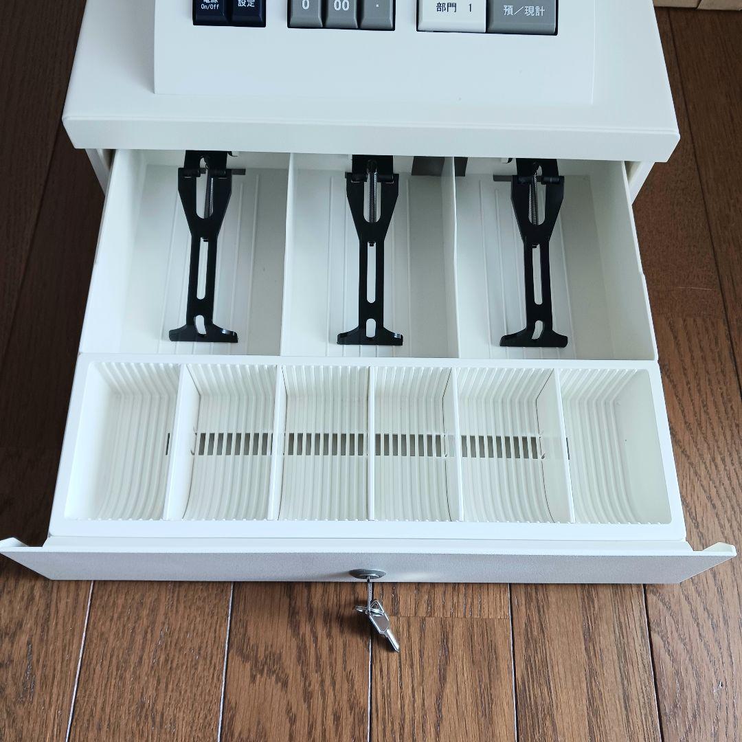 極美品】CLOVER 電子レジスター N100LC レシートロール紙19ケ付き