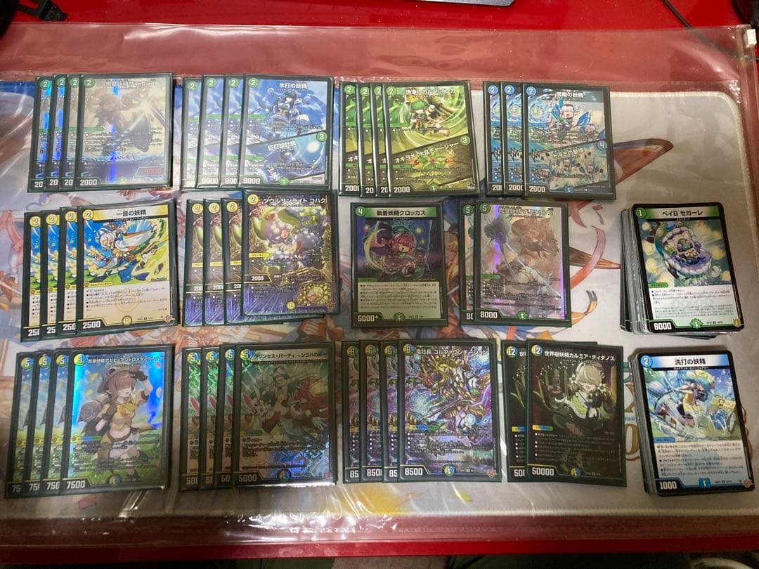 スノーフェアリー　ワクワクデッキパーツセット 本格構築 スノーフェアリー デッキ＆二重スリーブ 完璧妖精サエポヨX